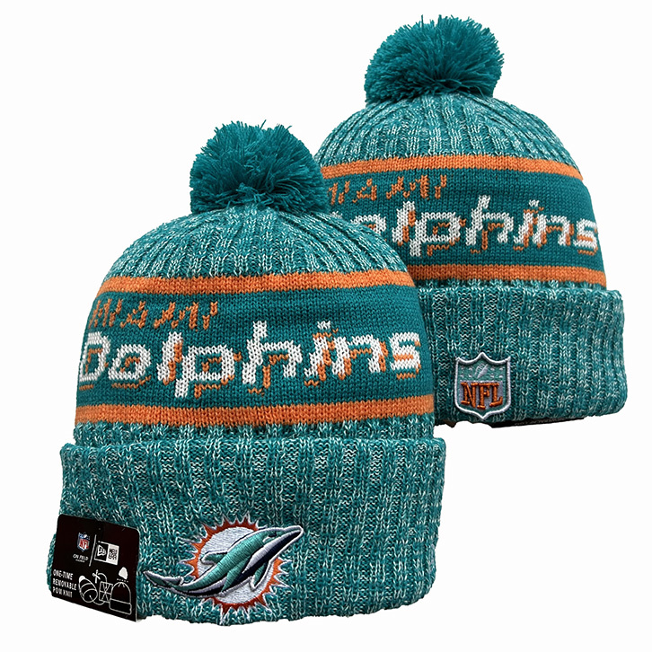 Miami Dolphins Knit Hats 0011